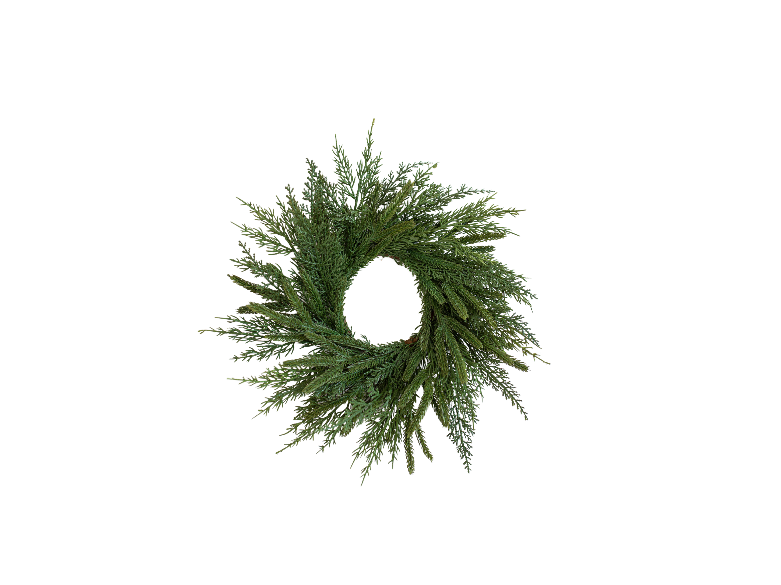 Wreath - Norfolk & Cypress Real Touch Mix