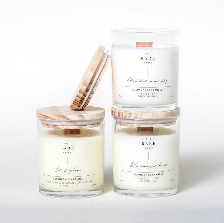 Run Away With Me Candle - Bergamot & Lime | The Bare Home