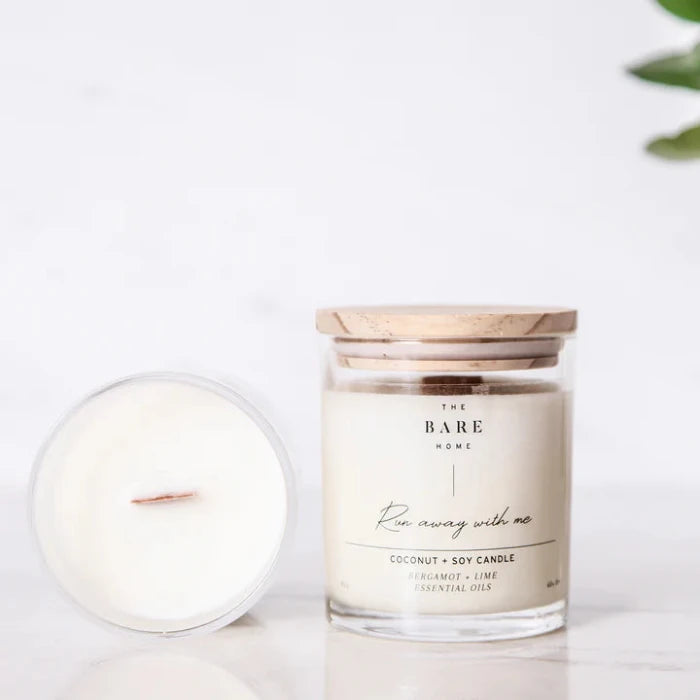 Run Away With Me Candle - Bergamot & Lime | The Bare Home