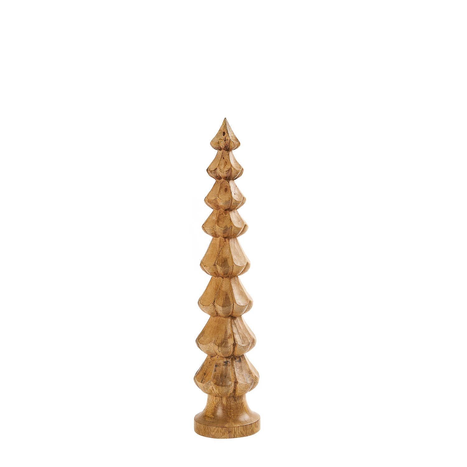 Medium Stella Wooden Tree – Rustic Decorative Accent in Natural Wood by Rosha Living Inc