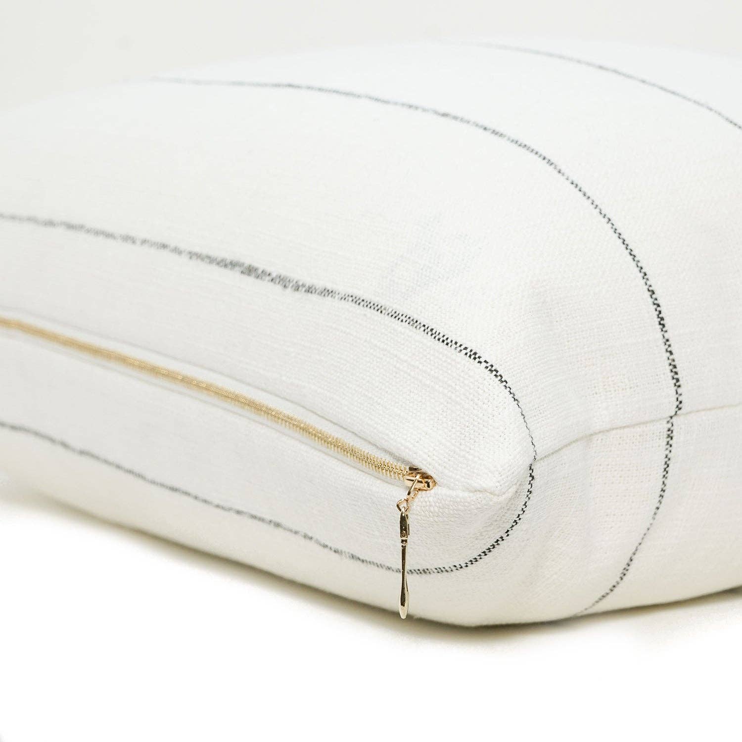 Ivory Stripe Decorative Accent Pillow 20